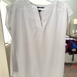 Banana Republic Light Grey Women's Blouse sz S